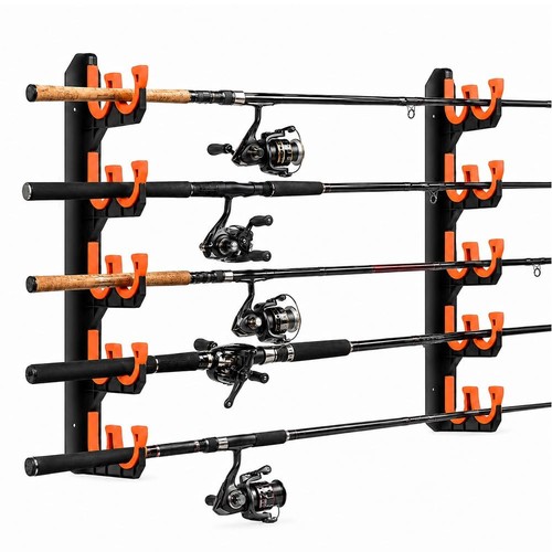 Angelrutenhalter wand mit - angelrutenhalter,
