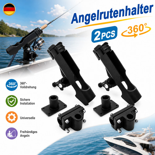 2er set angelrutenhalter - 2er,