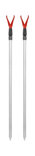 2er pack teleskop rutenhalter - pack,