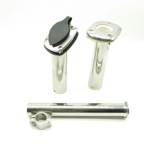 Angelrutenhalter edelstahl - 3x,